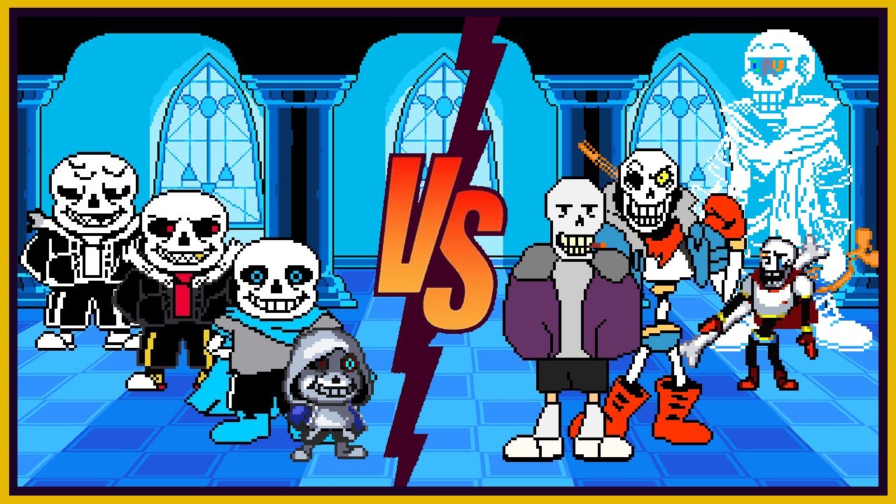 A SANS FIGHT SIMULATOR OF SANS FROM EVERY AU! - Imgflip