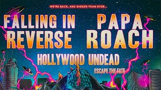 Falling in Reverse and Papa Roach Live at the 1st Summit Arena in Johnstown, PA (02/10/2023)