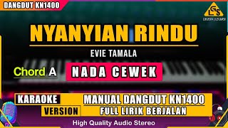 Nyanyian Rindu  Evie Tamala  Karaoke Dangdut Original Kn1400