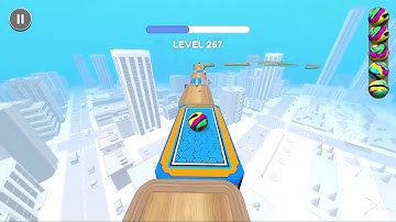 Going Balls ⚽️ 🏀 🏈 ⚾️ 🎱 4K Ultra HD Level 267 and Portal Run GamePlay Fullscreen