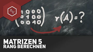 Wie kann man den Rang einer Matrix bestimmen?