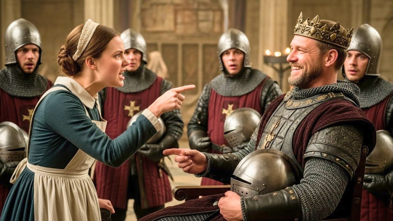 Furioasă, ea i-a ordonat regelui „Stai jos” — gărzile șocate, el a zâmbit și a spus: „Obligă-mă” Azi