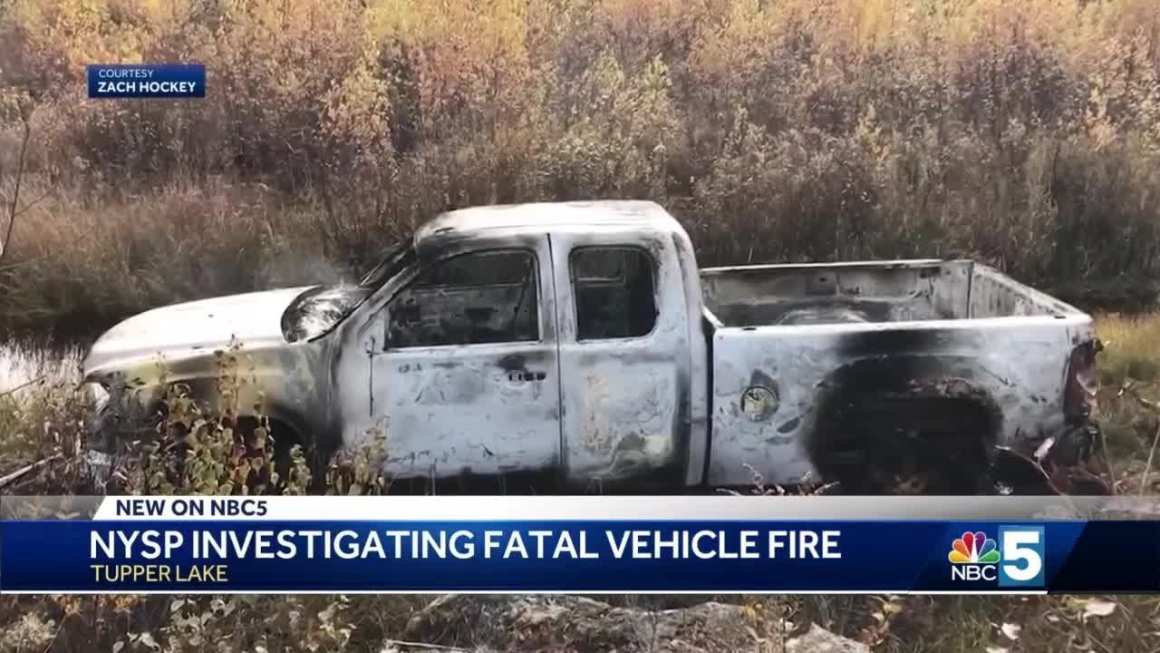 New York State Police investigating fatal vehicle fire in Tupper Lake