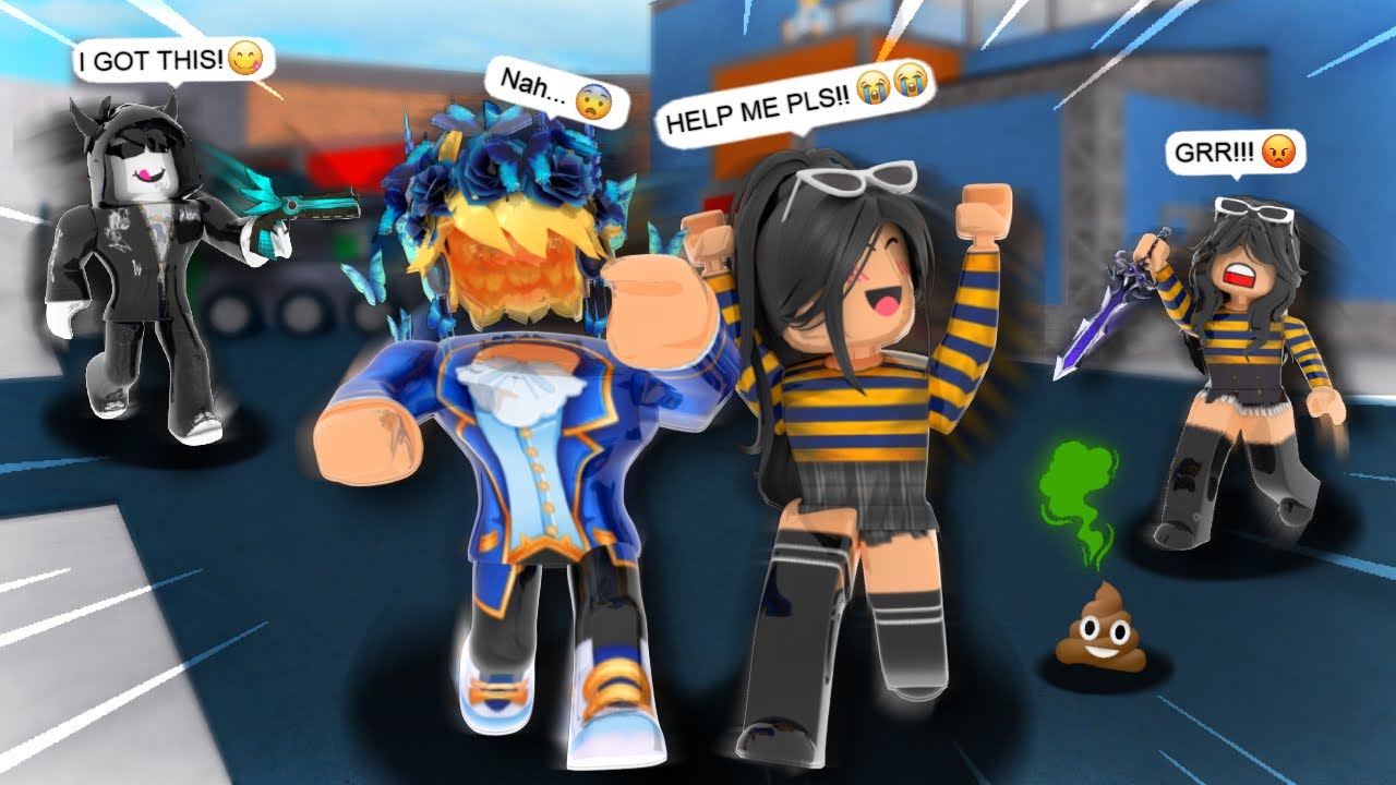 2 на 2 в ММ2 с нашими *кузенами*!! (смешные моменты)