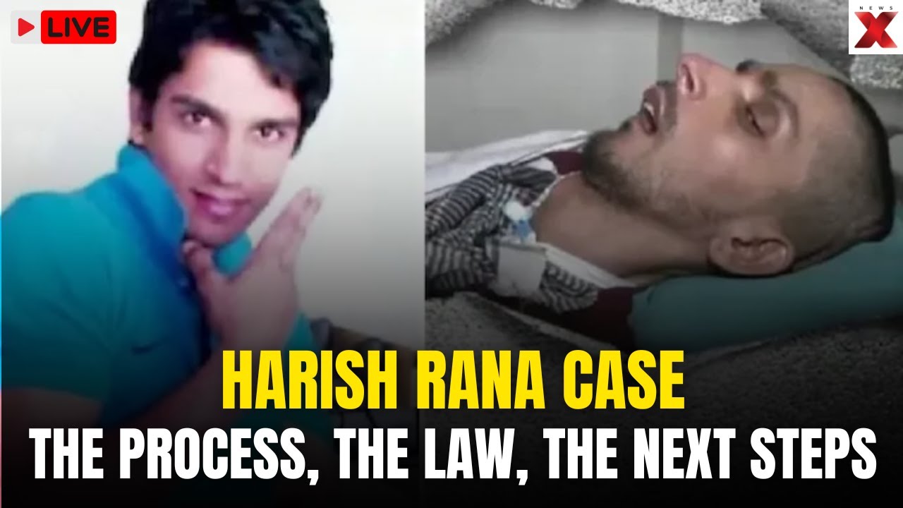 Amrish Rana Case Harish Rana Case LIVE: LIFE SUPPORT WITHDRAWN? Inside Harish Rana ...