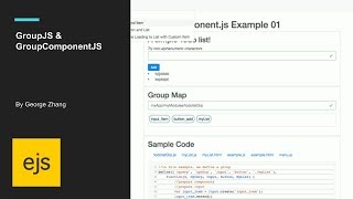 Exchange.js - GroupJS &amp; GroupComponentJS with George Zhang