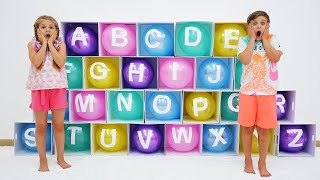 Diana and Roma learn the alphabet with balloons screenshot 5