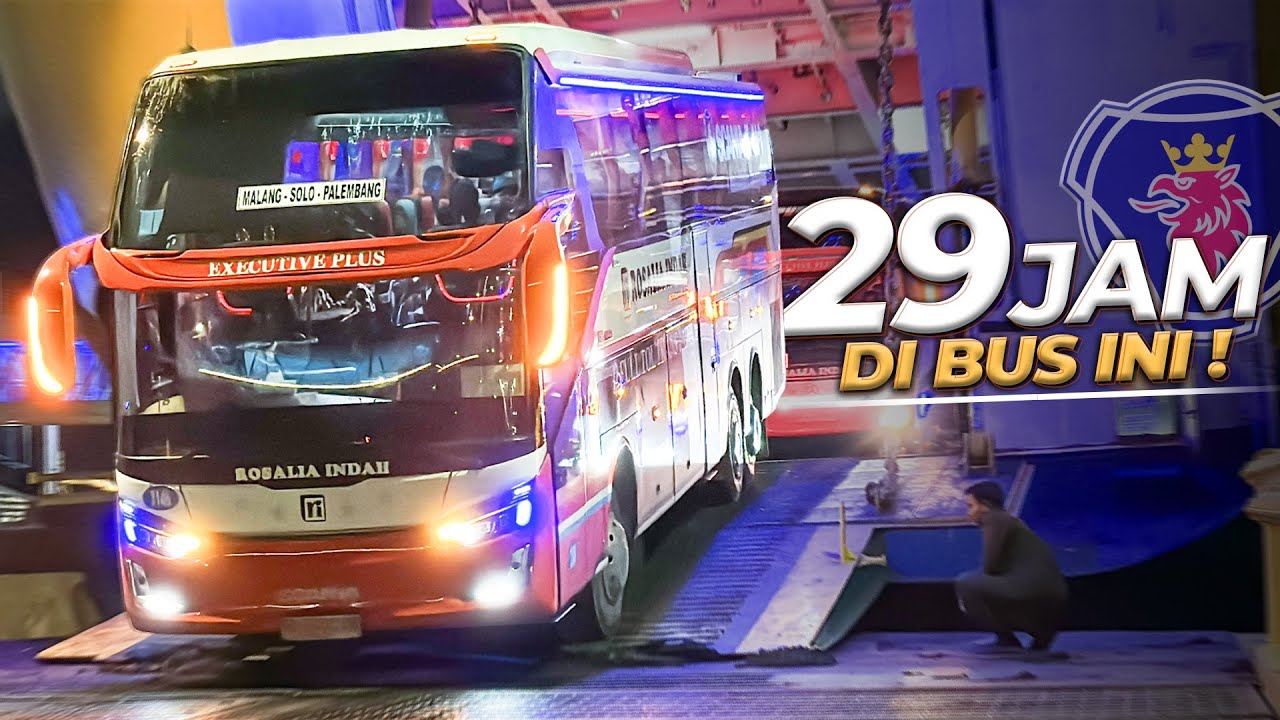 JADI TELAT KARENA HAL INI ‼️Naik Tronton Rosalia Indah Palembang Malang Scania K410CB