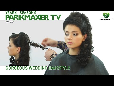 Эффектная вечерняя прическа Gorgeous wedding hairstyle парикмахер тв parikmaxer.tv Эффектная вечерняя прическа Gorgeous wedding hairstyle парикмахер тв parikmaxer.tv