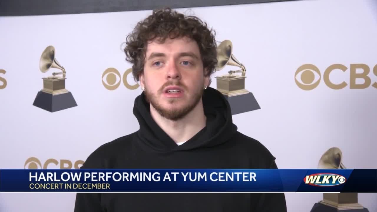 Jack Harlow performing at Yum! Center YouTube