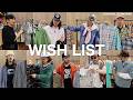 【WISH LIST】総勢9名の「夏、欲しいもの狙ってるもの。」 | 2026ss