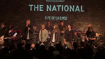 The National Full Performance live @ Paris - Café de la Danse - 15/04/2019