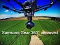 Yuneec Typhoon H & Samsung Gear 360 - 4 ways to attach - for great aerial views!