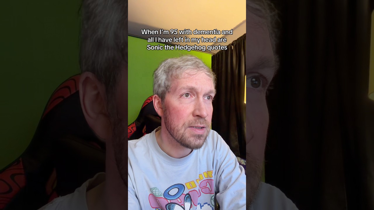 95 YEARS OLD & My Brain Only Knows SONIC THE HEDGEHOG! 💀