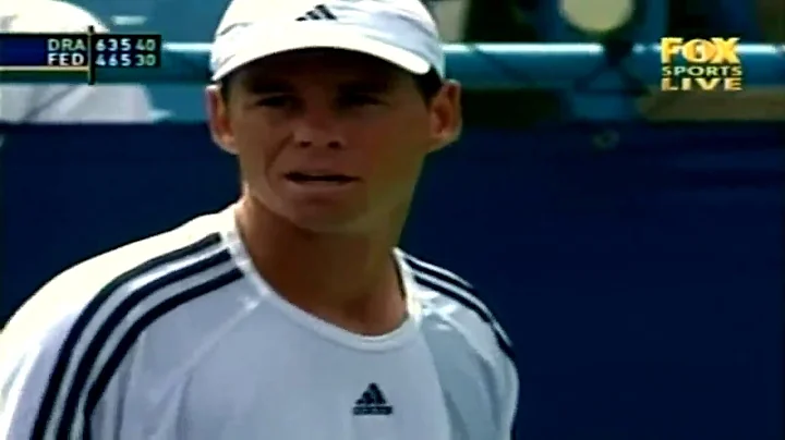 Cincinnati 2003 Roger Federer - Scott Draper