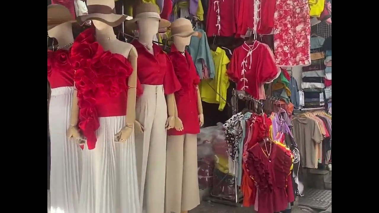 Bangkok VLOG 1843 | pratunam market weekday crowd