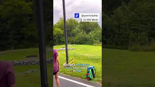 Woman gets hole in one in disc golf! 🥏