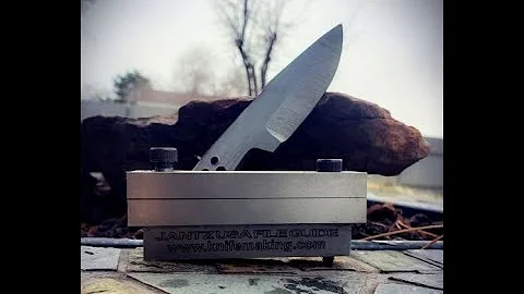 KNIFE MAKING- FILE GUIDE REVIEW