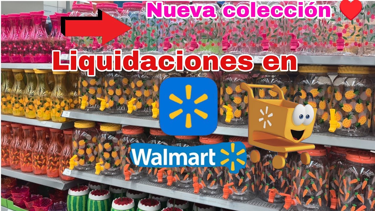 Un poco de compras 🛒 Liquidación en Walmart ♥️está hermoso todo 😱