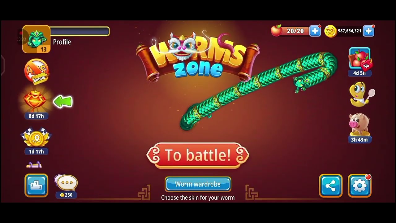 WORMS Go CRAZY Eating CAKE and FRUIT in this Funny Challenge 🍰🍓🍑#ravindrasgaming