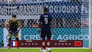 France vs Morocco | Semi Final | Penalty Shootout | FIFA World Cup 2022 Qatar | PES Gameplay