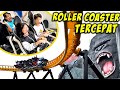 Naik roller coaster tercepat di bandung  auto mual  histeris  tour keliling jawa  vlog liburan