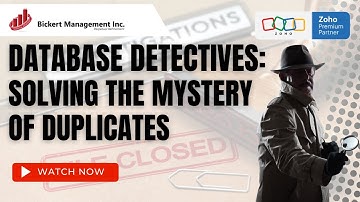 How To Use The Deduplication Tool in Zoho CRM