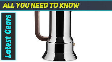 Alessi Espresso Maker 9090 by Richard Sapper: The Best Amphibious Coffee Maker?