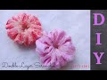 DIY Scrunchies | How to make Double Layer Scrunchie | Fast & Easy two Layers Scrunchie Tutorial