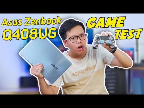 (Game Test) Asus Zenbook Q408UG (2021) Ryzen 5-5500U + MX450 | Khi Ultrabook Mỏng nhẹ Kết hợp MX450?