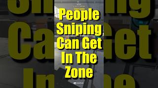 People Sniping Can Get In The Zone In DMZ!!