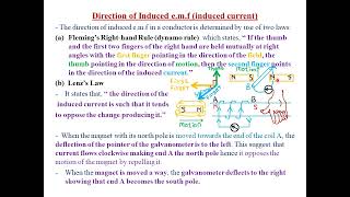 ELECTROMAGNETIC INDUCTION: LESSON 2