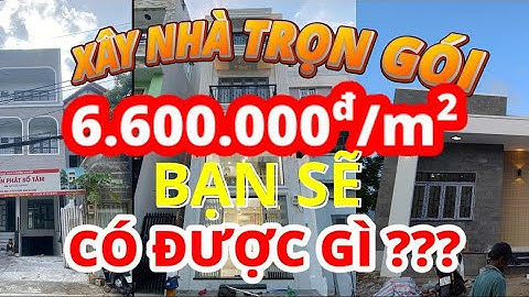Bóc Tách Đơn Giá 6tr6/m2 Trong Xây Dựng | Xây Dựng Nhà Phố