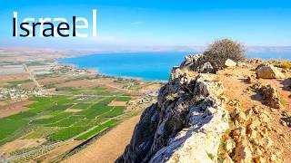 🔴 Beautiful Israel! Stunning Galilee Landscapes. Mount Arbel.