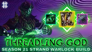 BEST THREADLING BUILD YOU'LL EVER SEE!! | Season 21 Strand Warlock Build | Destiny 2: Lightfall