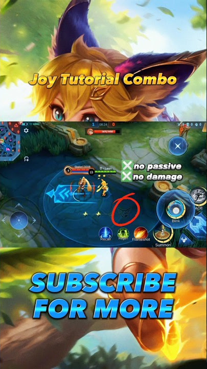 Download lagu Joy Tutorial Combo 😱 - Mobile Legends: bang bang