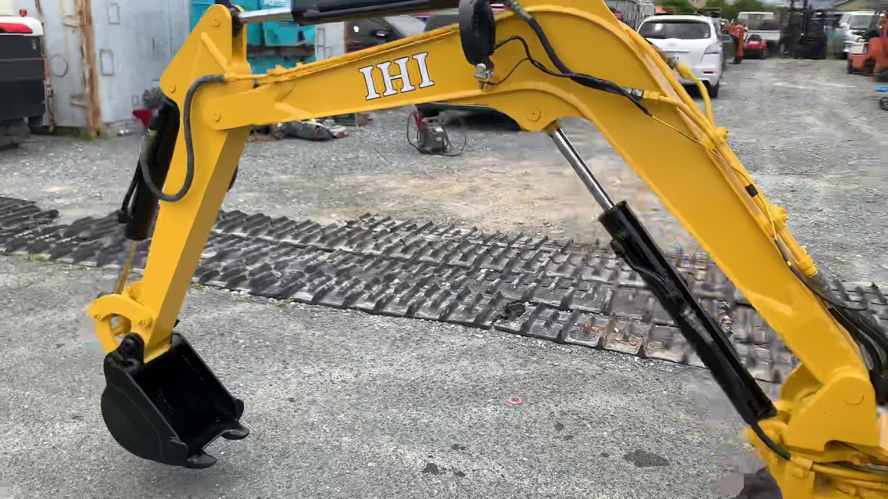 IHI ミニショベル／バックホー IS-7GX3 ／100km圏内陸送無料☆動画配 