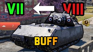 MAUS Just Got BUFFED! Rank VIII → Rank VII in War Thunder Mobile