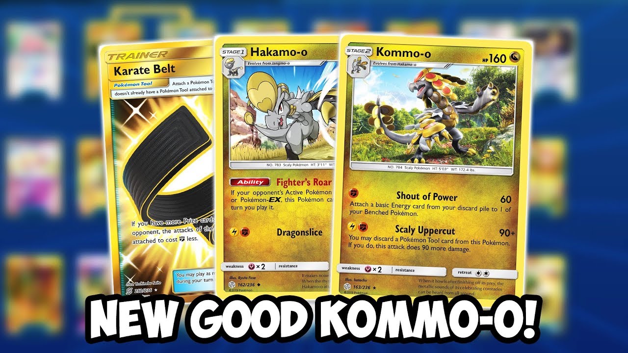Finally A Good Kommo-o! New Rogue Deck, This Actually Slaps! Cosmic Eclipse  PTCGO - YouTube