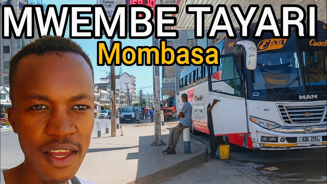 Внутри самой безумной автостанции Момбасы! Мвембе уже раскрыт 🇰🇪