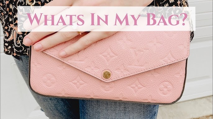 What's in my bag, Louis Vuitton Pochette Felice