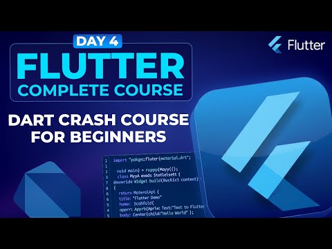 Dart Crash Course for Beginners - Flutter Course for Beginners #4