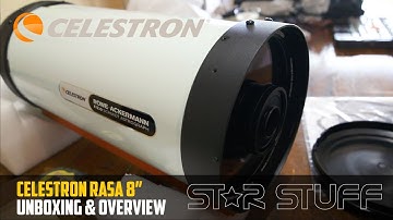 Introducing the Celestron RASA 8" F2 Astrograph! (Unboxing & Overview)
