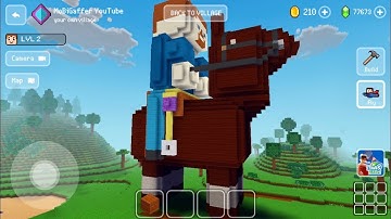 Block Craft 3D: Building Simulator Games For Free Gameplay #1311 (iOS & Android)| Horse 🐎 Riding 3D
