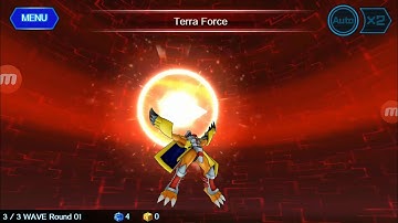 Digimon Links Day 2 - Evolving gabumon, Hawkmon & Kuramon ,fought against Wargreymon (DigimonLinks)