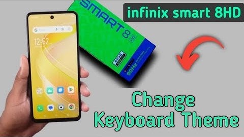 How to change keyboard theme in infinix smart 8HD, set keyboard theme in infinix smart 8HD