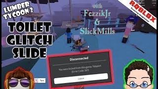 Roblox Lumber Tycoon 2 Toilet Glitching With Fezzikjr Youtube - roblox toilet glitch