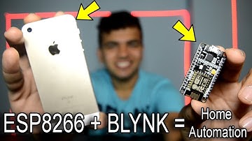 [HINDI] Home Automation Using Node MCU & Blynk App | Control Appliances From Anywhere In The World !