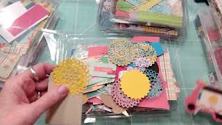 Use Your Scraps! Cluster Embellishments