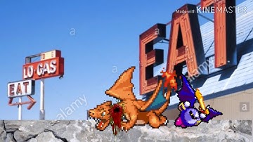 Meta Knight vs Charizard and Mewtwo